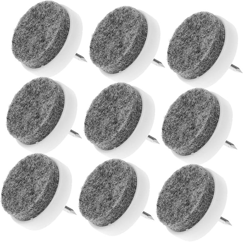 10Pcs Heavy Duty Furniture Sliders For Carpet Chair Leg Pads Protectors Glides Scratch Resistant - Image 1